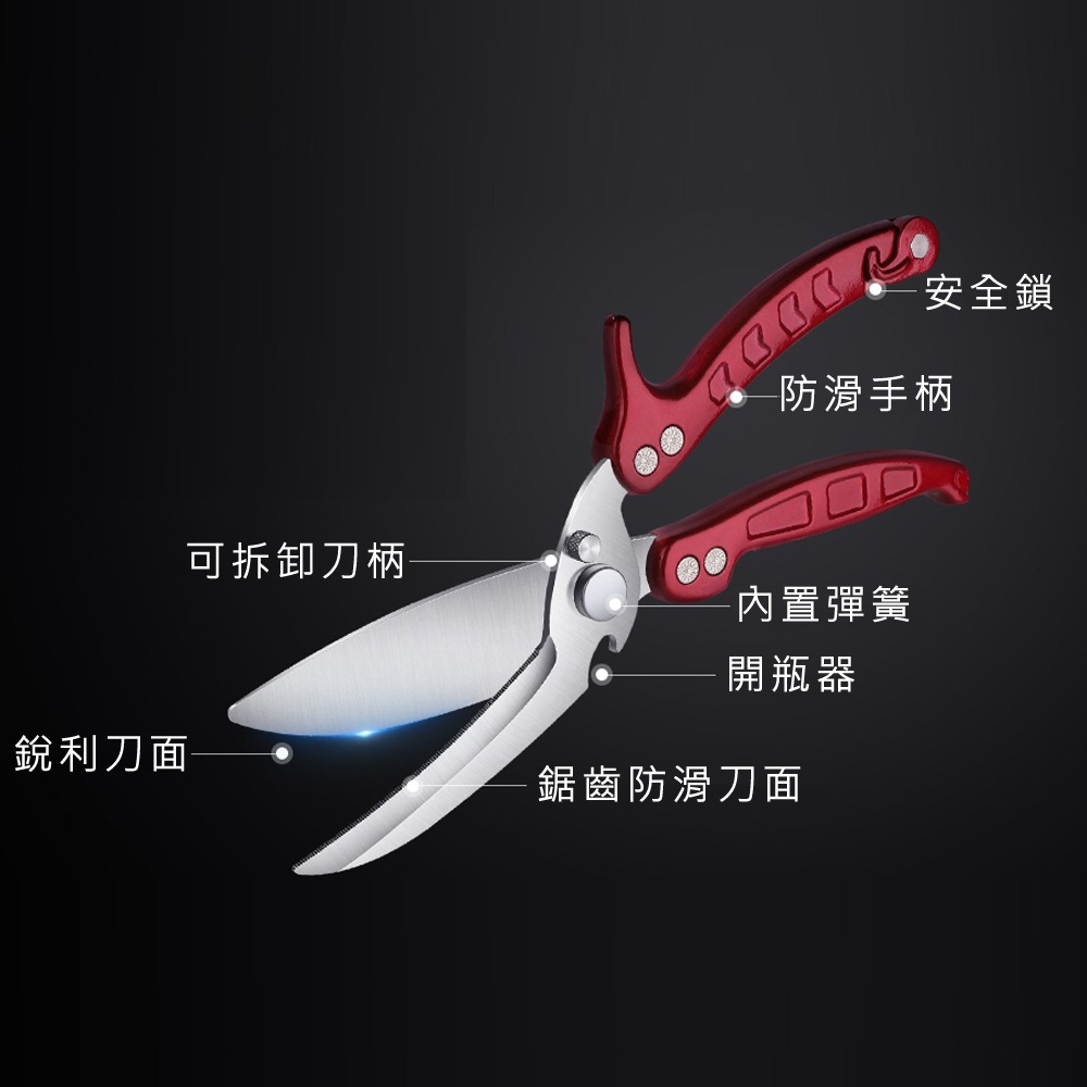 【 好室立家-MeinHaus⁺】 全新進貨 / 台灣出貨可拆式 廚房 肉類 料理 剪刀-細節圖2