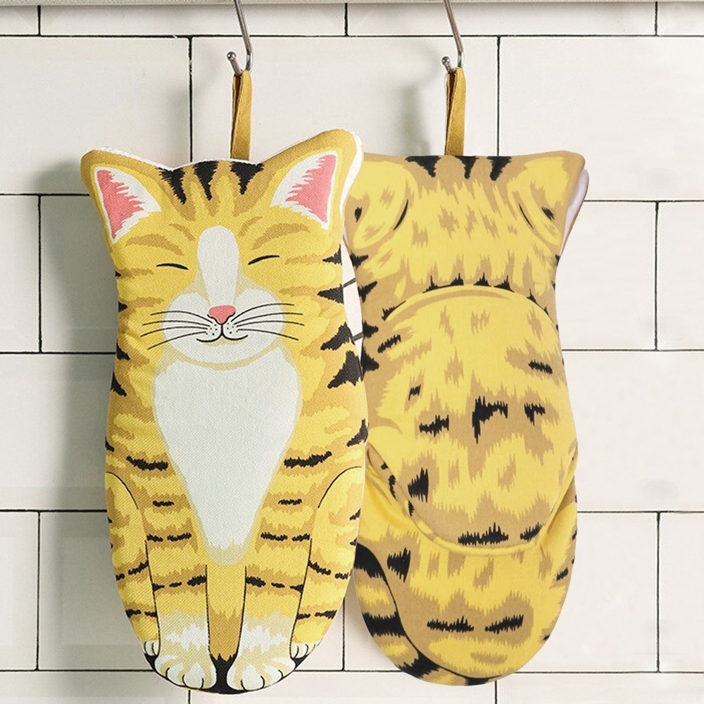 【好室立家-MeinHaus⁺】全新進貨 / 台灣出貨貓咪 廚房 烹飪 隔熱 烤箱 手套 (一入-細節圖5