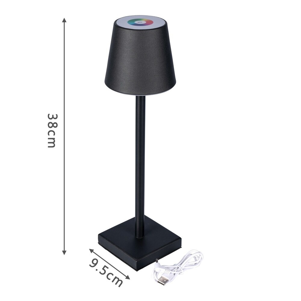 【好室立家-MeinHaus⁺】 USB 可充電 觸碰 暖光燈 變色燈 氛圍 夜燈-細節圖6