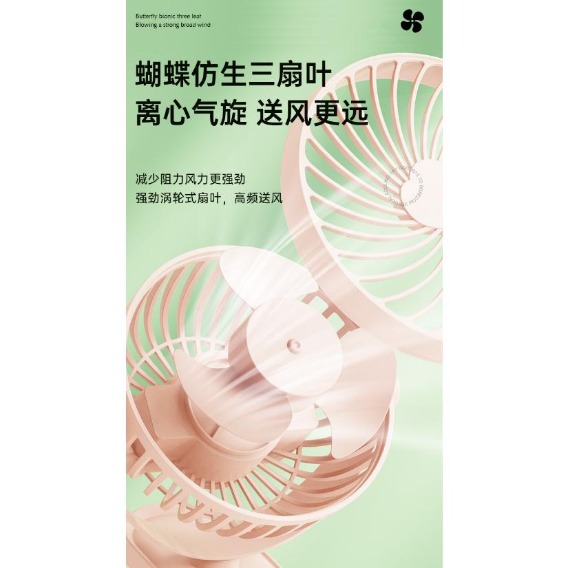 【現貨】夾子風扇 嬰兒推車風扇 夾式小電扇 usb小風扇 充電電風扇 夹式電風扇 靜音風扇 小電扇 手持風扇 交換禮物-細節圖3