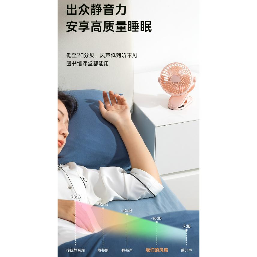 【現貨】夾子風扇 嬰兒推車風扇 夾式小電扇 usb小風扇 充電電風扇 夹式電風扇 靜音風扇 小電扇 手持風扇 交換禮物-細節圖5