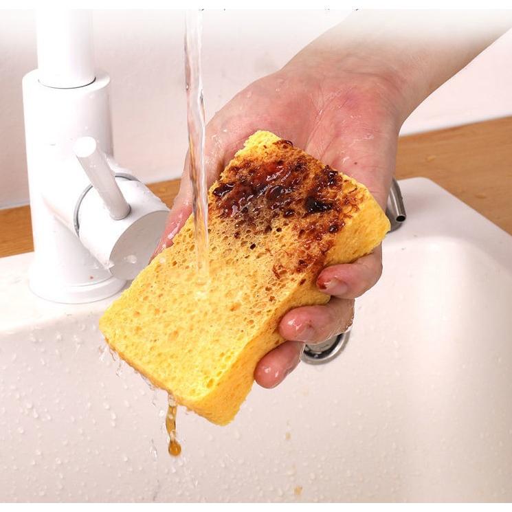 加厚款 天然木漿海綿 洗碗刷 海綿刷 鍋刷 菜瓜布 海綿 洗碗布 清潔刷 刷碗布 海綿洗碗刷 去污海綿 清潔海綿-細節圖6