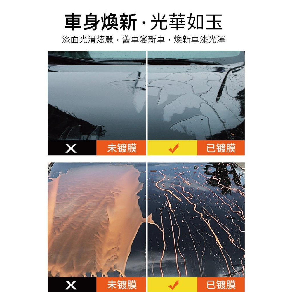 【現貨】實用超有感! 水晶鍍膜劑 乾濕兩用 車體隱形雨刷 打蠟專用劑 鍍膜液 水晶鍍膜 奈米鍍膜 鍍膜水蠟 全車可用-細節圖5