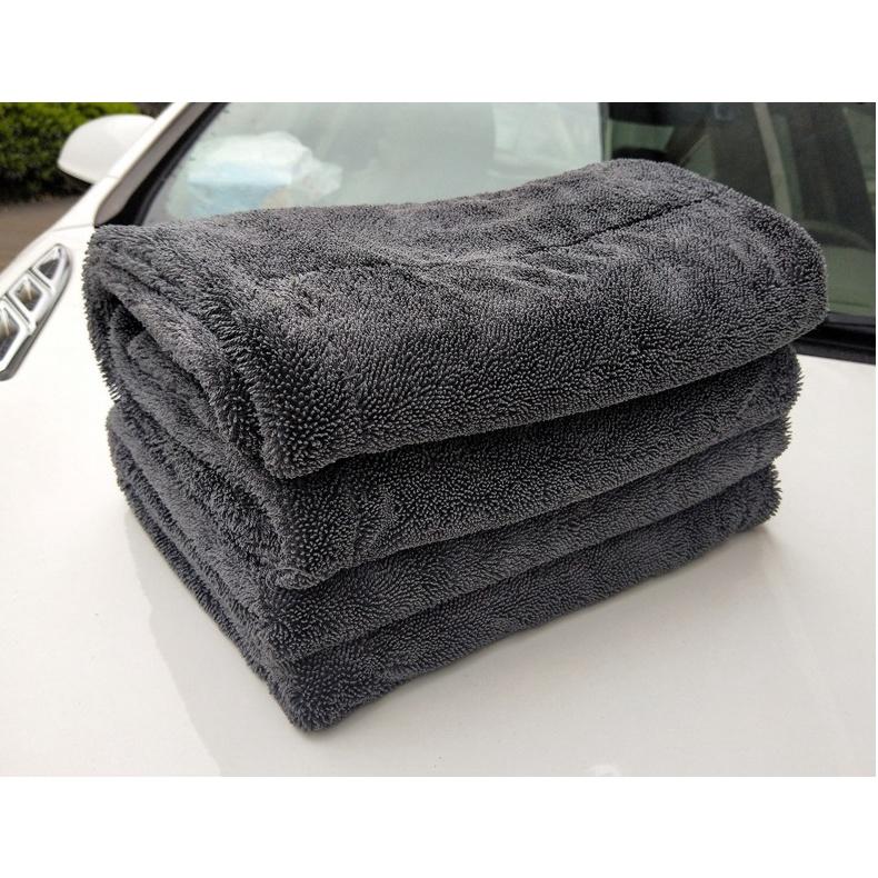【現貨】超細纖維 蝌蚪吸水布 超吸水擦車布 珊瑚絨洗車布 蝌蚪毛巾 蝌蚪布 洗車毛巾 加厚毛巾 下臘布 擦車巾 吸水毛巾-細節圖3