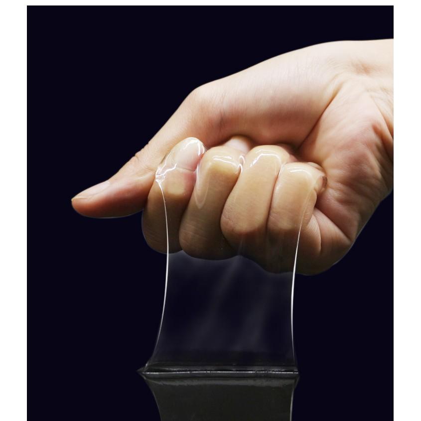 【現貨】加厚版雙面奈米膠帶 透明無痕水洗魔力膠 寬度3CM 多功能神奇萬用膠 透明膠帶 壓克力固定膠帶 無痕膠帶 雙面膠-細節圖3