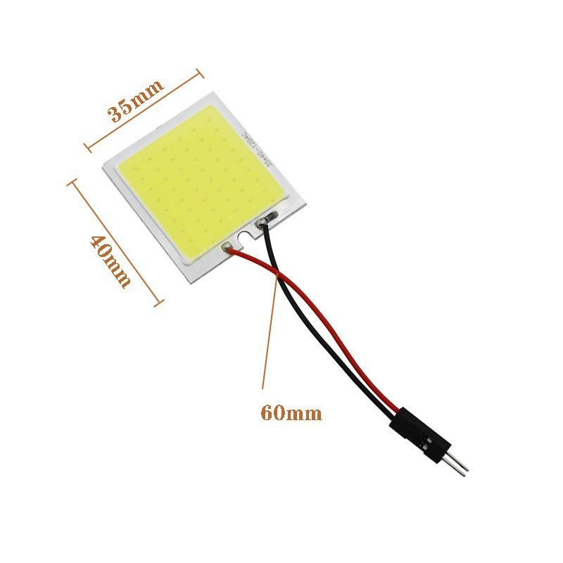 【現貨】COB閱讀燈 48SMD 送轉接頭 T10 雙尖 BA9S LED室內燈 後箱燈 車頂燈 尾箱燈 牌照燈 導光條-細節圖3
