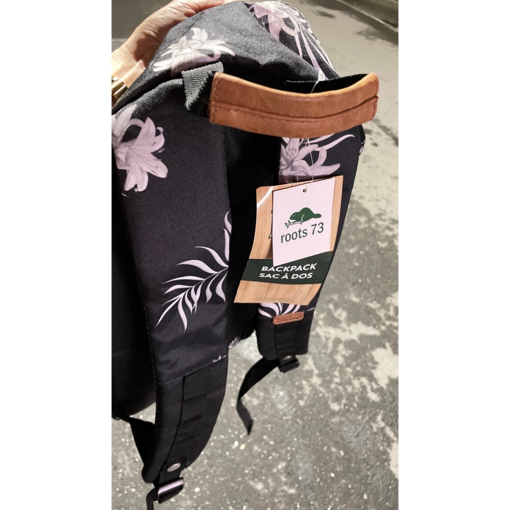 好市多獨賣～ROOTS 後背包，大容量～最後一個-細節圖2