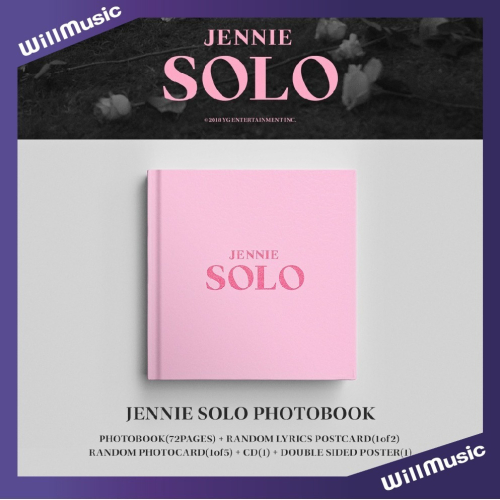 微音樂現貨 JENNIE (BLACKPINK) - SOLO (PHOTOBOOK) 專輯