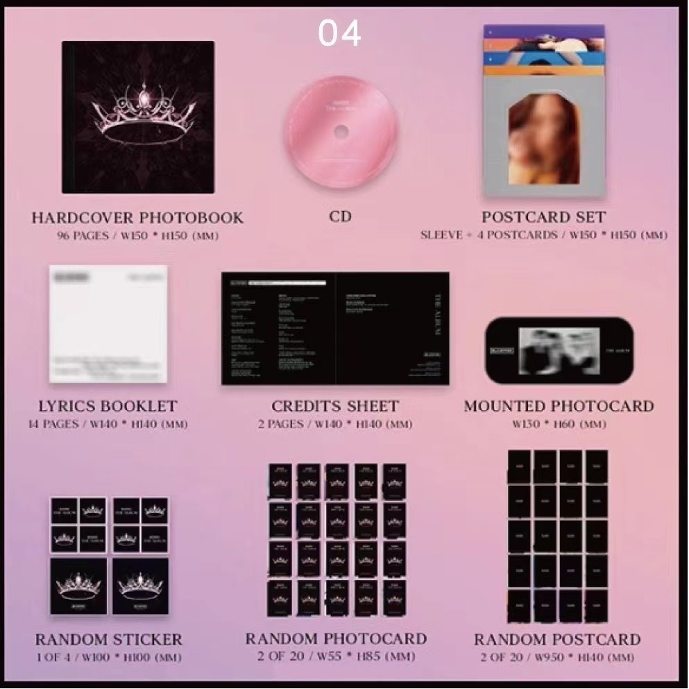 微音樂💃現貨 BLACKPINK - 1ST FULL ALBUM [THE ALBUM] 正規一輯-細節圖5