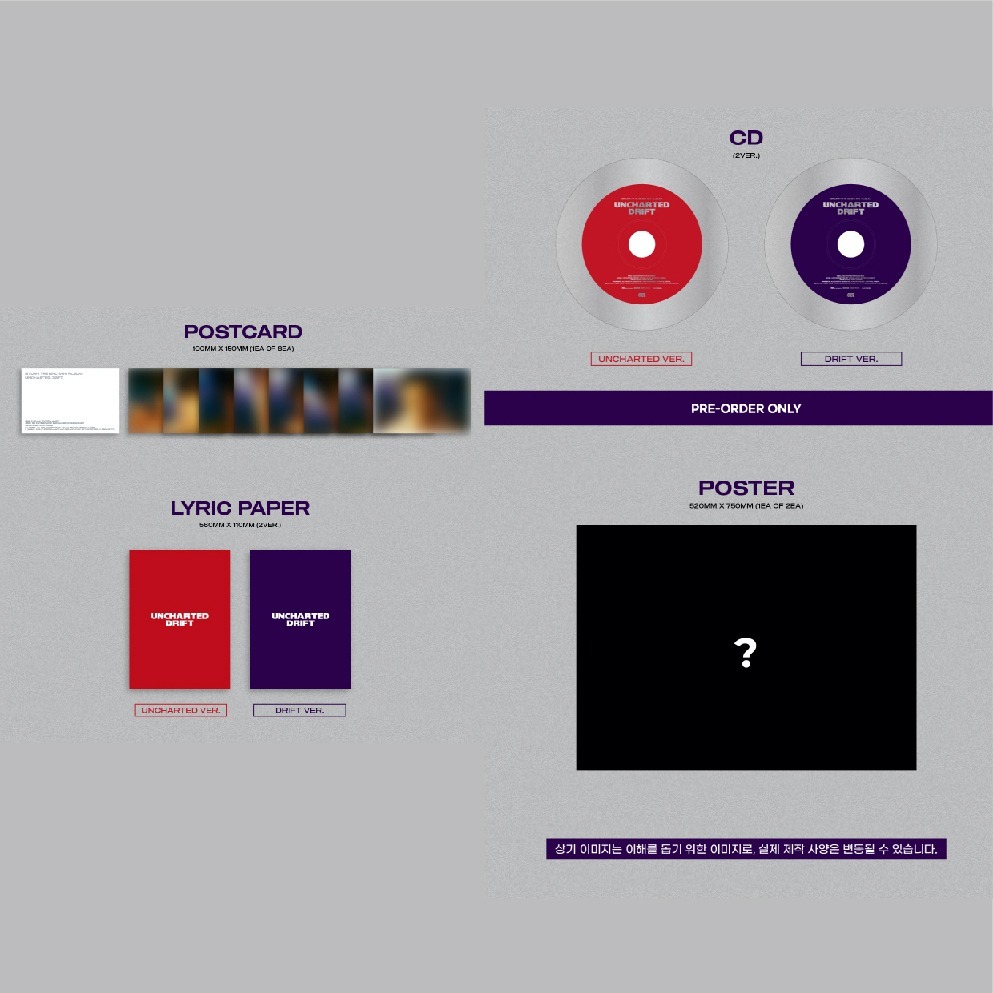 微音樂💃預購 8TURN - UNCHARTED DRIFT ( 2ND FULL ALBUM ) 正規二輯-細節圖3