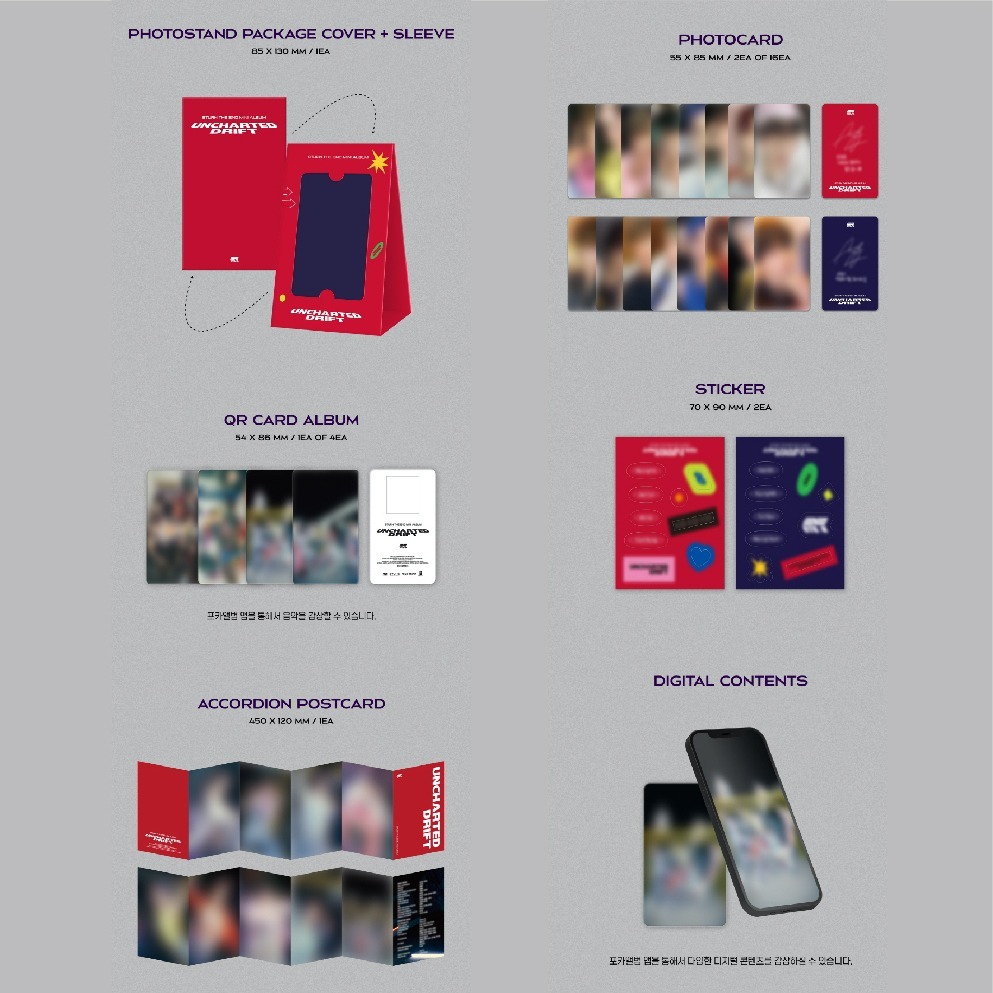 微音樂💃預購 8TURN - UNCHARTED DRIFT ( 2ND FULL ALBUM ) 正規二輯-細節圖4