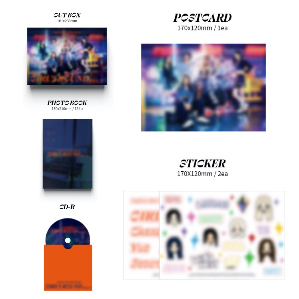 微音樂💃預購 LAPILLUS - GIRLS ROUND PART2 (2ND MINI ALBUM) 迷你二輯-細節圖2