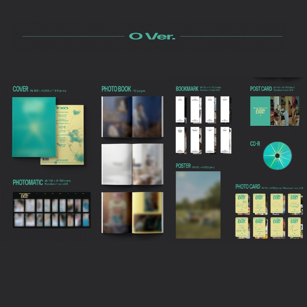 微音樂💃現貨 EXO - EXIST ( THE 7TH ALBUM ) 正規七輯-細節圖4
