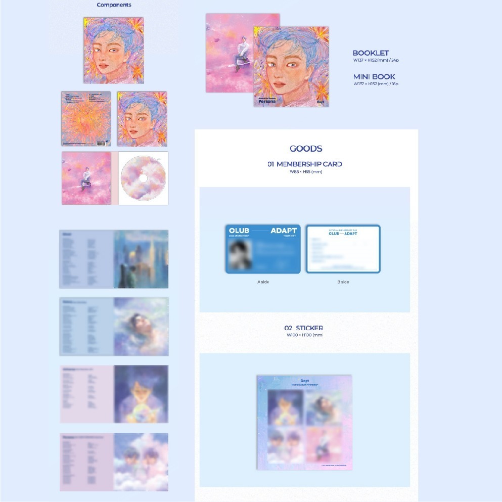 微音樂💃現貨 DEPT - PERSONA-細節圖2