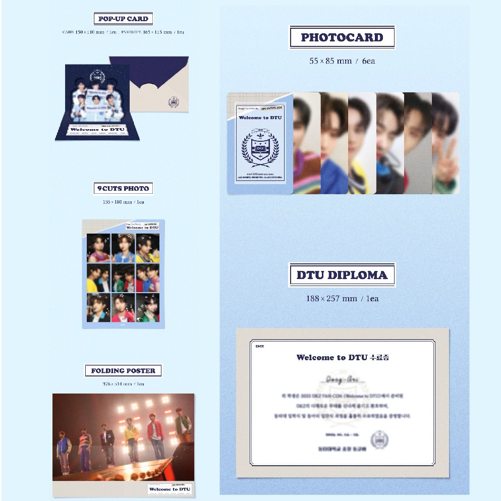 微音樂💃預購 DKZ - 2023 DKZ FAN-CON [WELCOME TO DTU] (2DVD)-細節圖2