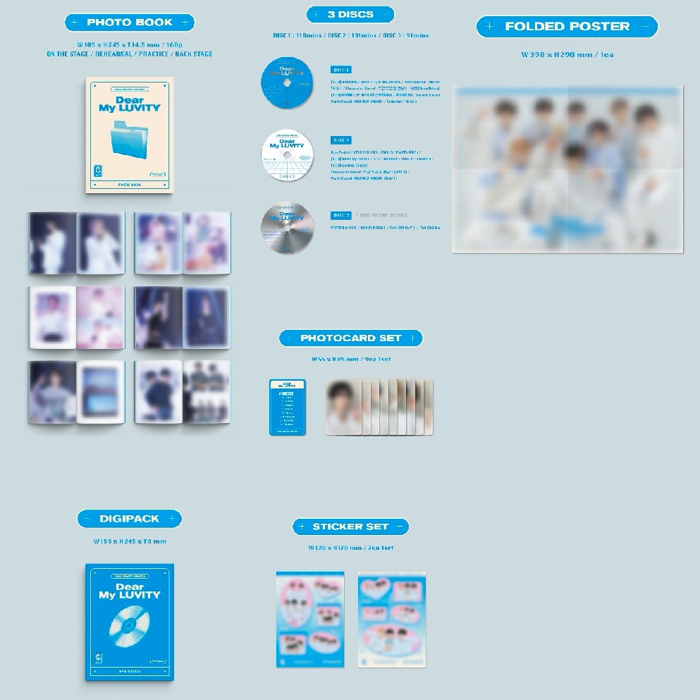 微音樂💃預購/通路特典 CRAVITY - 2023 CRAVITY FAN CON <My LUVITY> DVD-細節圖2