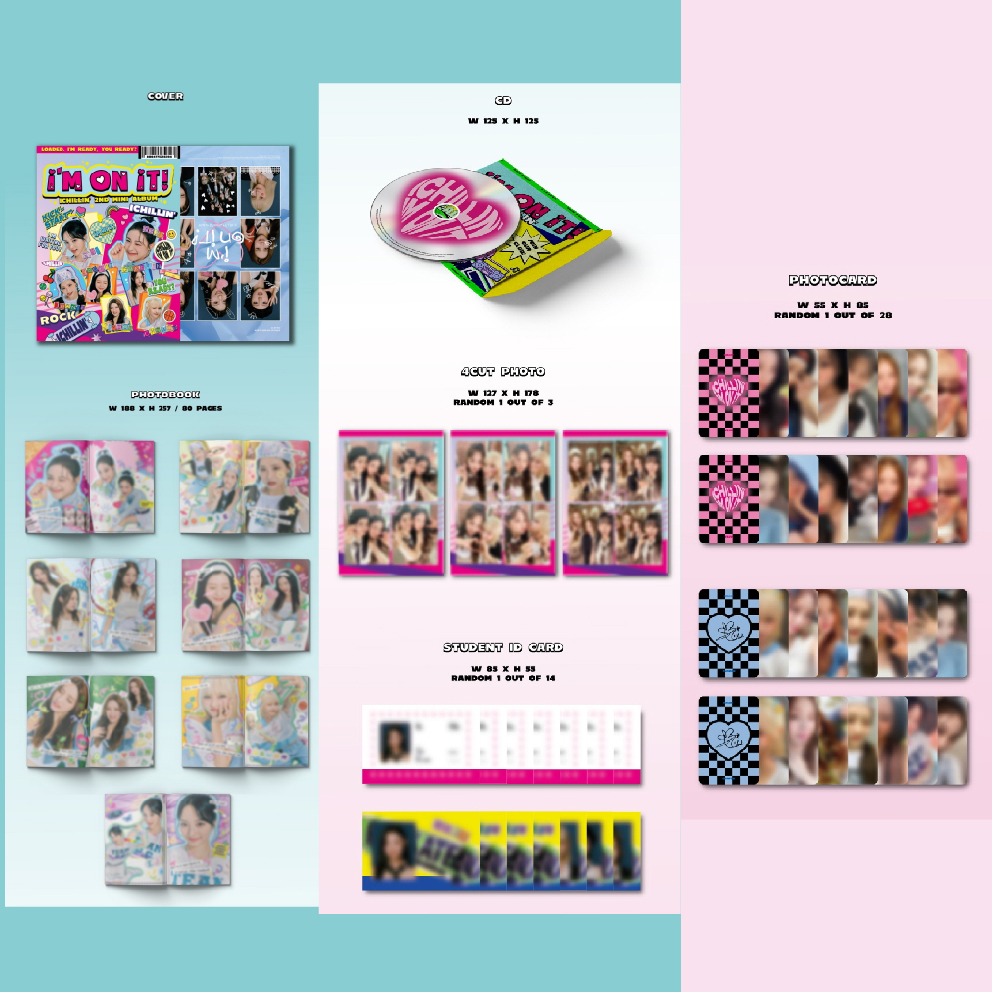 微音樂💃預購 ICHILLIN  - I M ON IT! (2ND MINI ALBUM) 迷你二輯-細節圖2