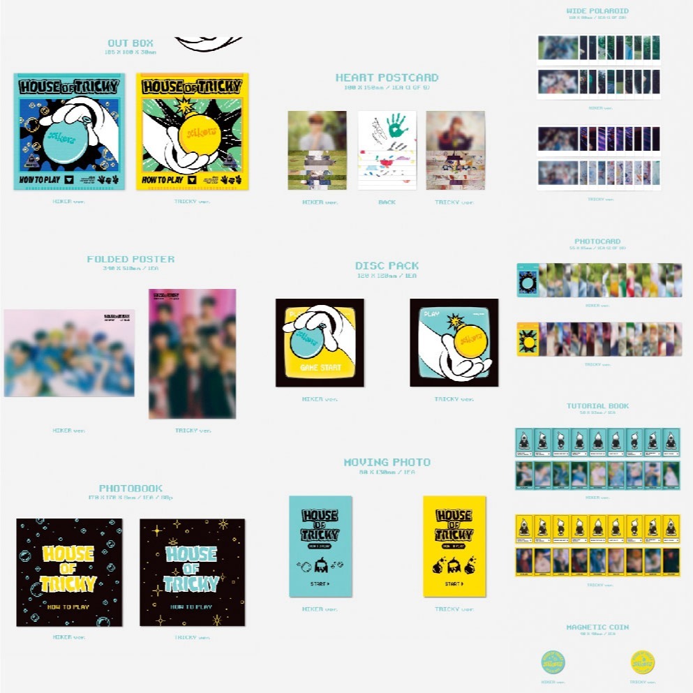 微音樂💃預購/通路特典 XIKERS - HOUSE OF TRICKY : HOW TO PLAY 迷你二輯-細節圖2