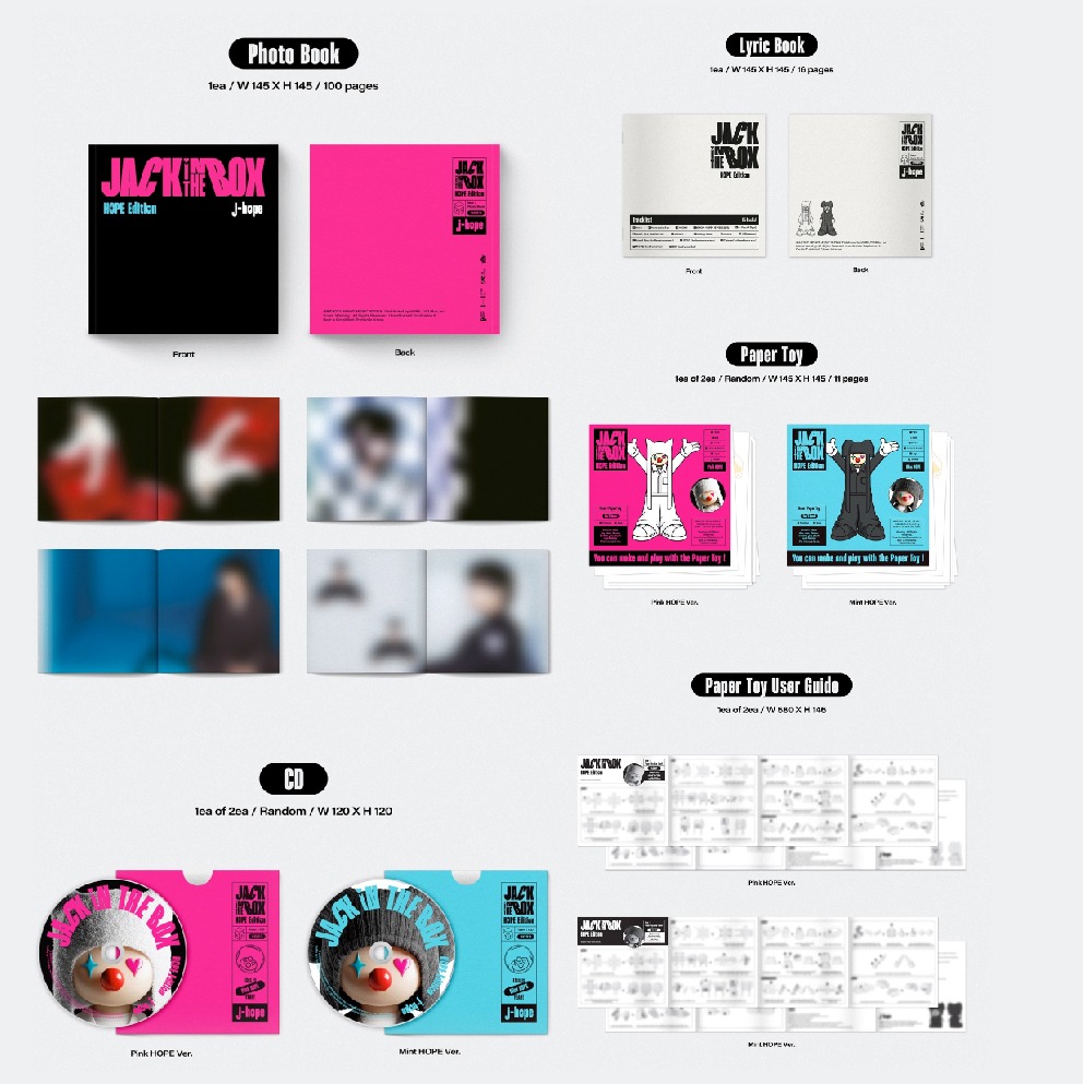 微音樂💃預購/通路特典 鄭號錫 J-HOPE(BTS) - JACK IN THE BOX HOPE EDITION-細節圖2