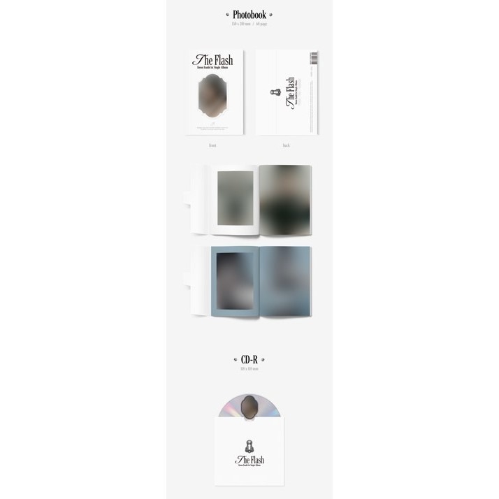 微音樂💃預購 權恩妃 KWON EUN BI - THE FLASH (1ST SINGLE ALBUM)-細節圖2