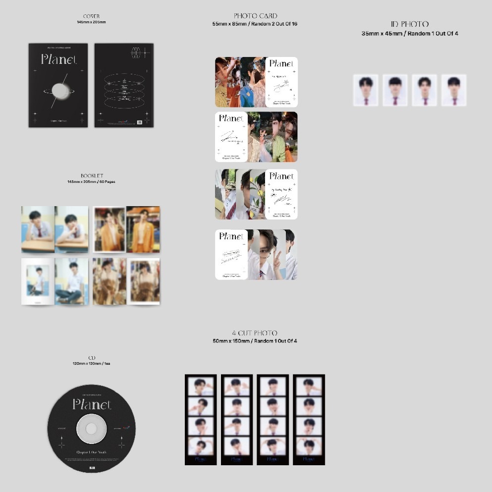 微音樂💃預購 BXB - 1ST SINGLE ALBUM : CHAPTER 1. OUR YOUTH-細節圖2