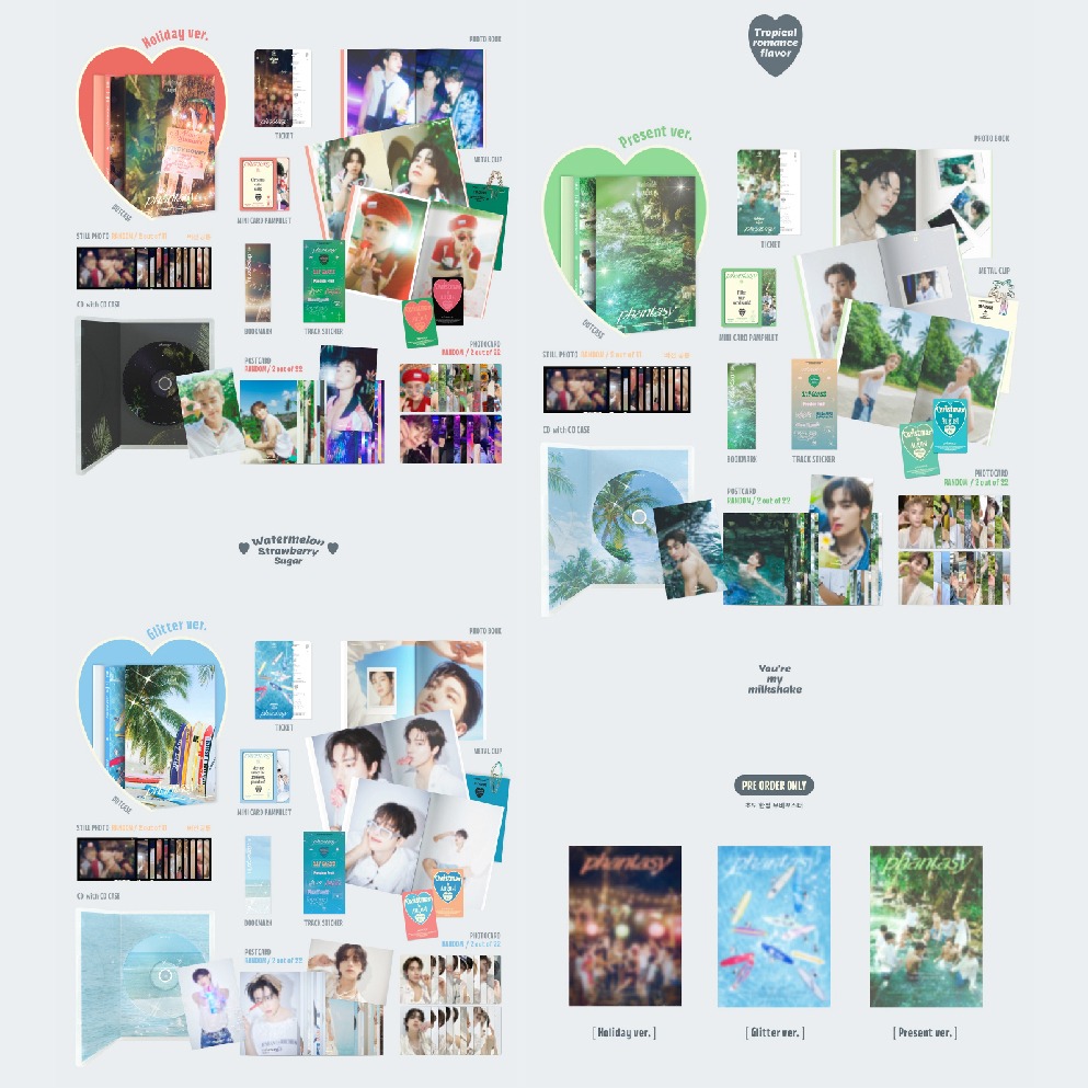 微音樂💃預購 THE BOYZ - PHANTASY CHRISTMAS IN AUGUST 正規二輯 PT.1-細節圖2