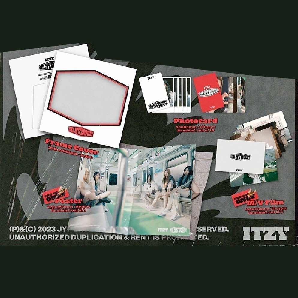 微音樂💃ITZY - KILL MY DOUBT 迷你專輯 SPECIAL EDITION 特別版-細節圖2