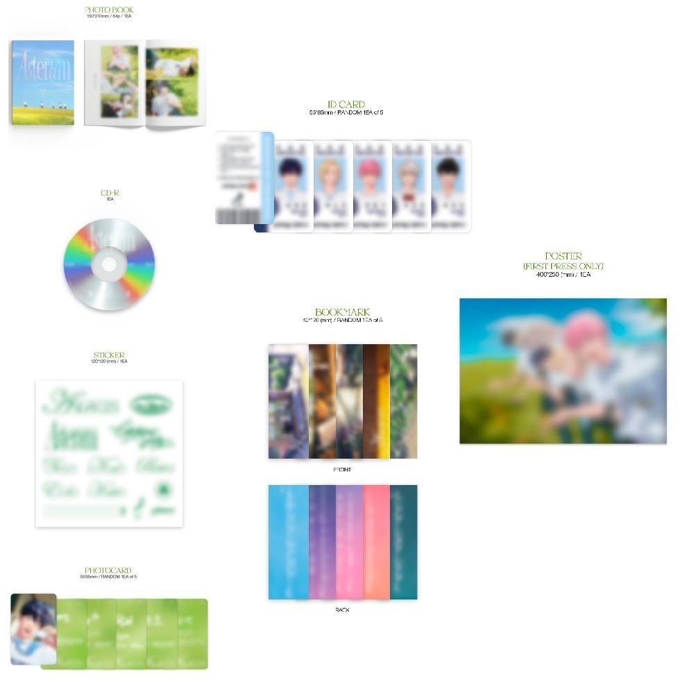 微音樂💃現貨 PLAVE-[ASTERUM : THE SHAPE OF THINGS TO COME]-細節圖2