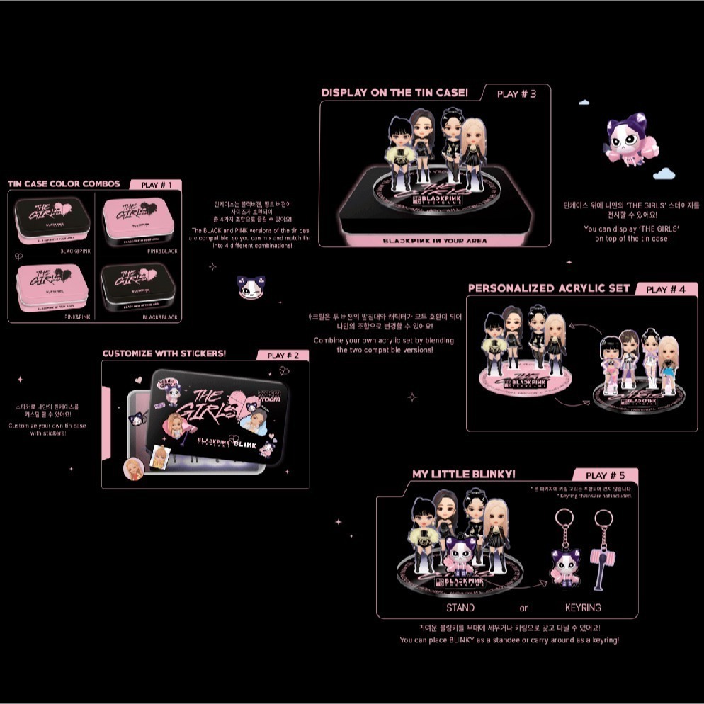 微音樂💃預購/通路特典 BLACKPINK - THE GAME OST 原聲帶 數位版 限量版-細節圖8