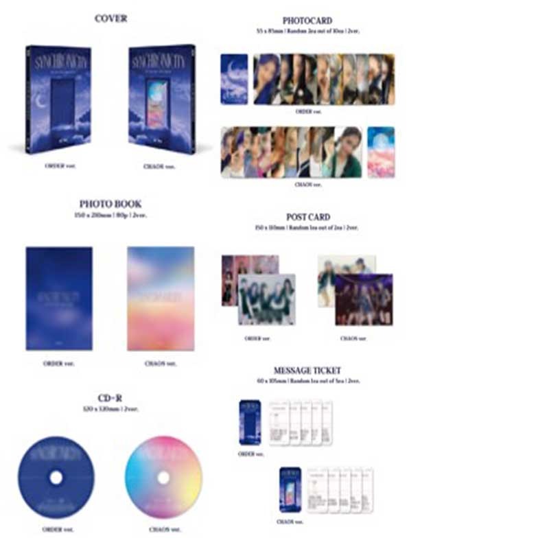 微音樂💃預購 X:IN - SYNCHRONICITY ( 1ST MINI ALBUM ) 迷你一輯-細節圖2