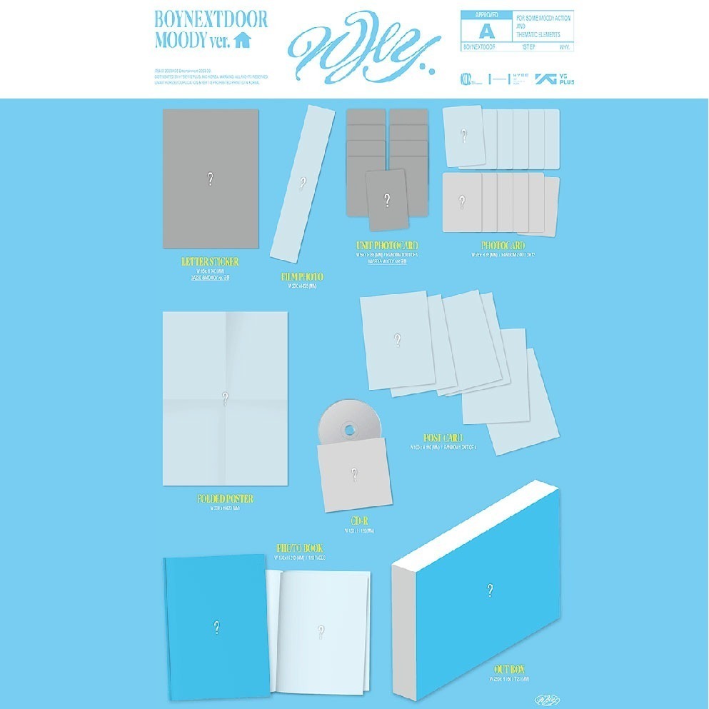 微樂客💃現貨 BOYNEXTDOOR - WHY... ( 1ST EP ) 單曲EP一輯-細節圖3