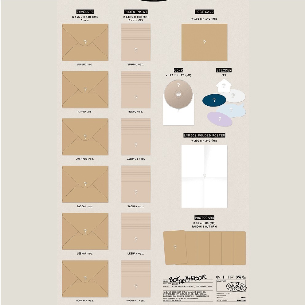 微樂客💃現貨 BOYNEXTDOOR - WHY... ( 1ST EP ) 單曲EP一輯-細節圖4