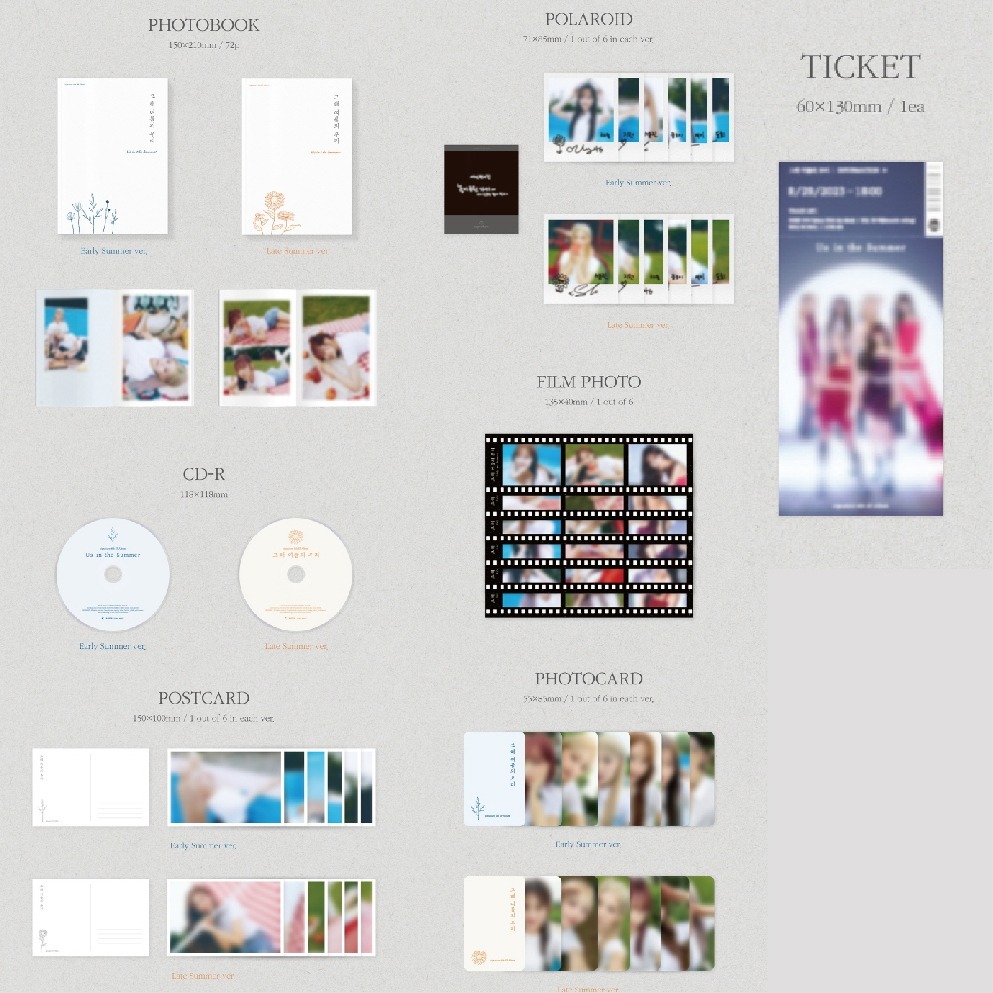 微音樂💃預購 CIGNATURE - US IN THE SUMMER ( 4TH EP ) 單曲EP四輯-細節圖2