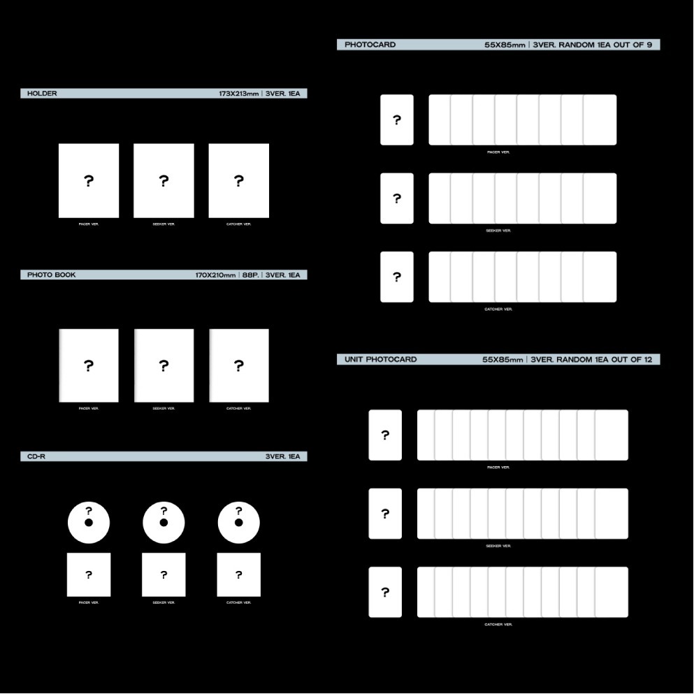 微音樂💃預購/通路特典 CRAVITY - SUN SEEKER （6TH MINI ALBUM）迷你六輯-細節圖2