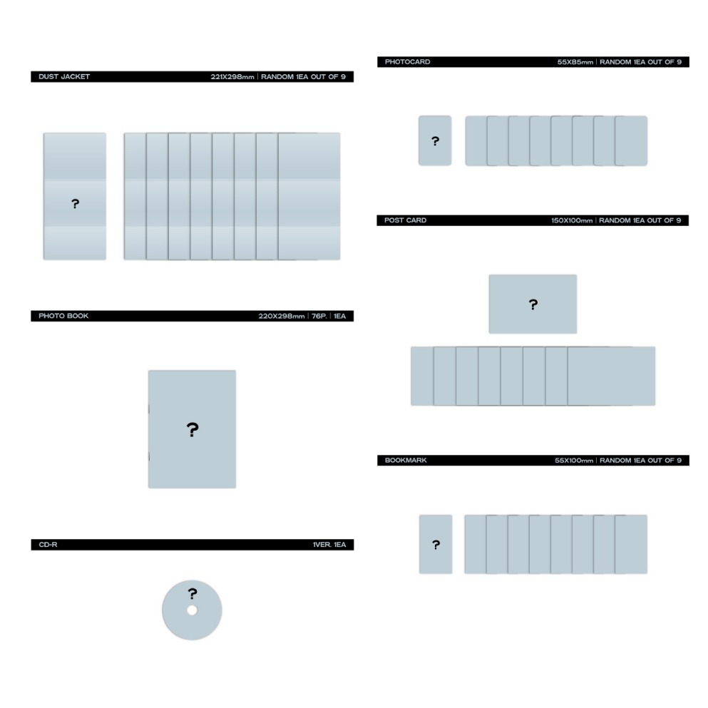 微音樂💃預購/通路特典 CRAVITY - SUN SEEKER （6TH MINI ALBUM）迷你六輯-細節圖5