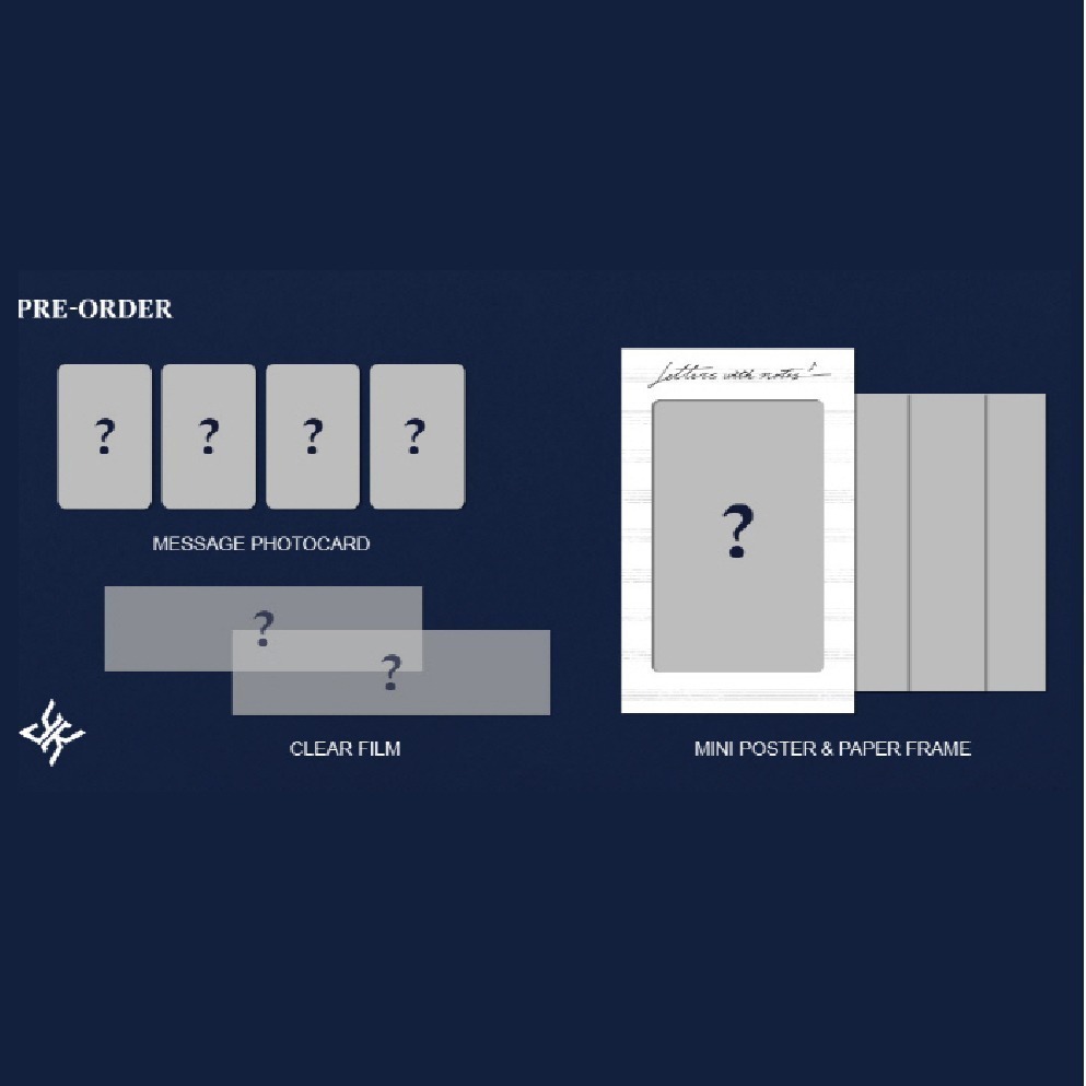 微音樂💃現貨 姜永晛 YOUNG K (DAY6) - LETTERS WITH NOT 正規一輯-細節圖3