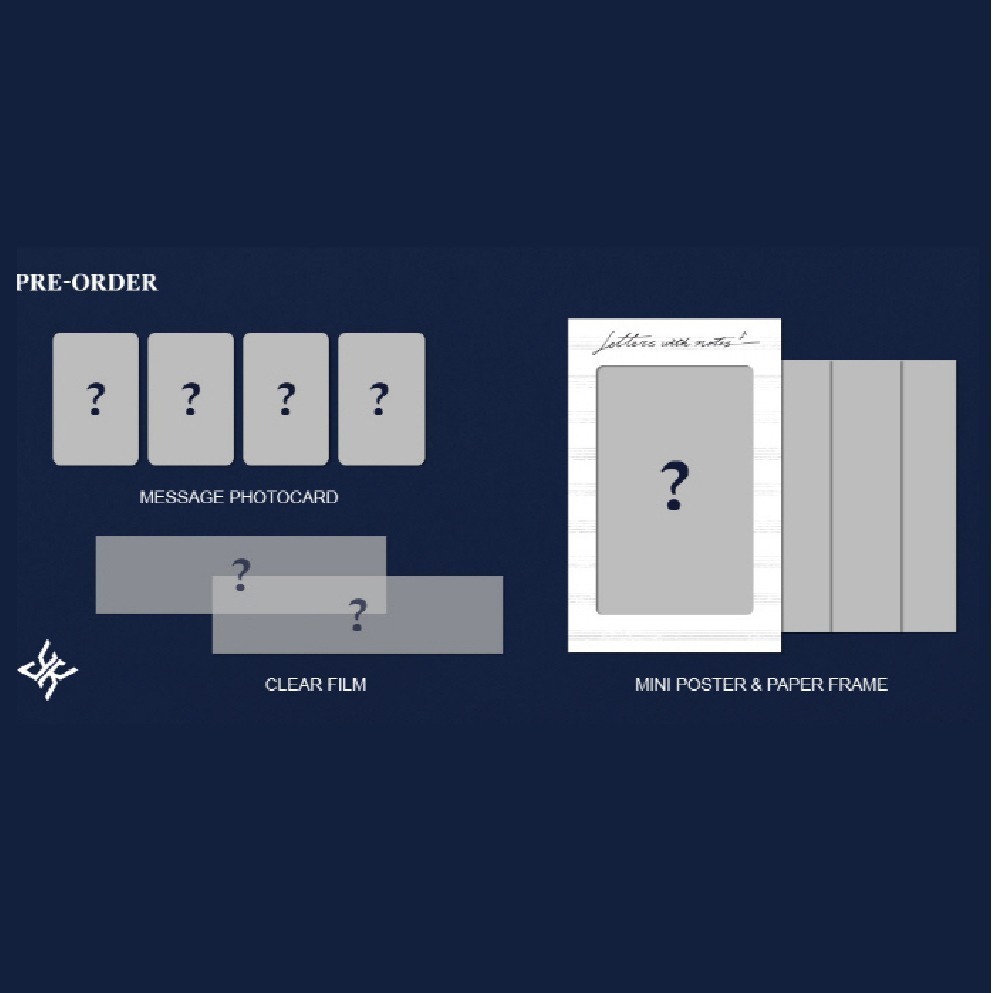 微音樂💃預購/通路特典 姜永晛 YOUNG K (DAY6) - LETTERS WITH NOT 正規一輯-細節圖3