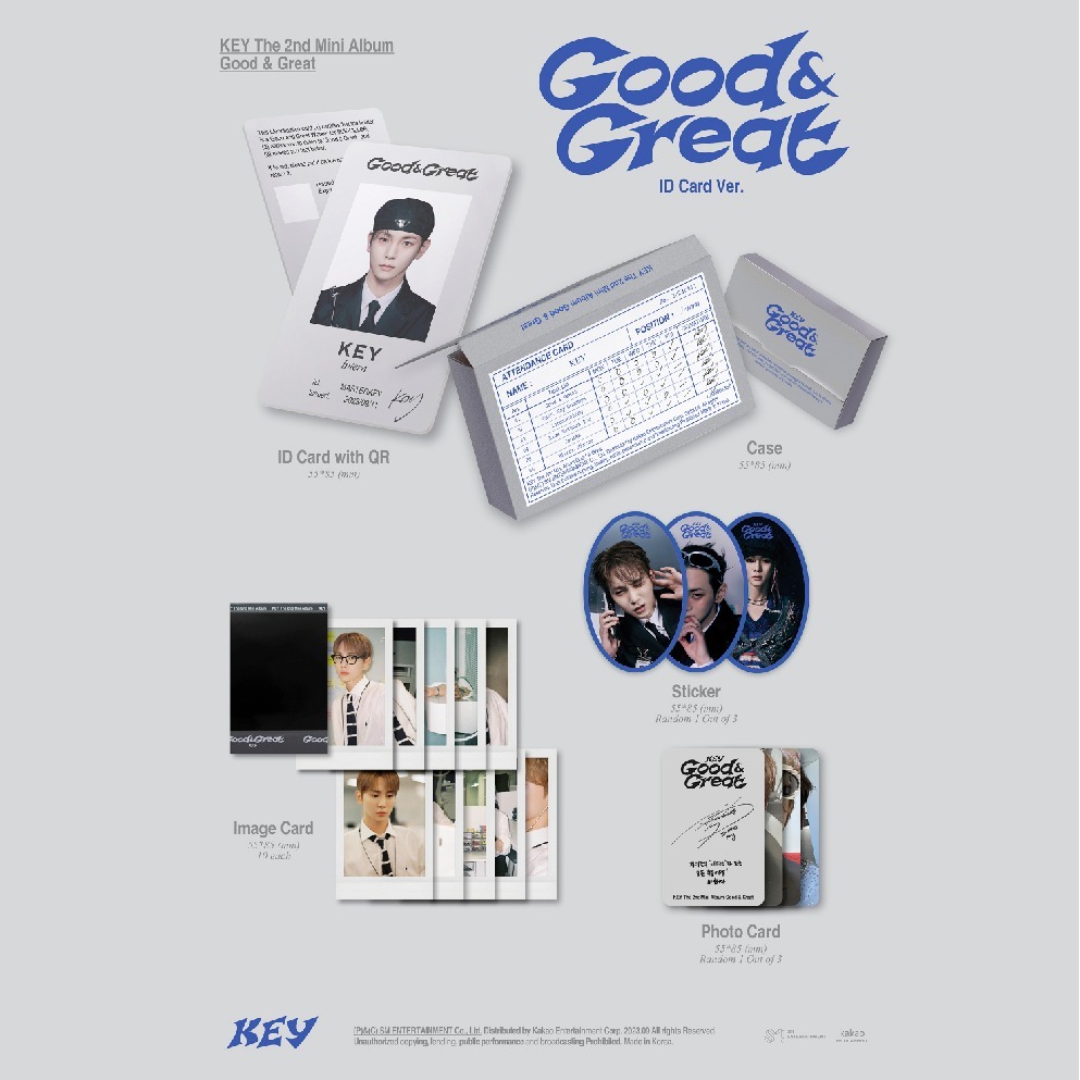 微音樂💃金起範 KEY(SHINEE)- GOOD & GREAT (2ND MINI ALBUM) 迷你二輯-細節圖5
