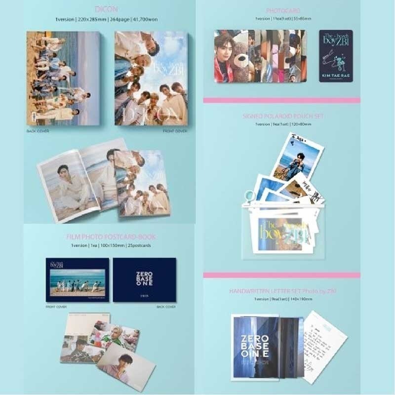 微音樂💃通路特典 DICON ISSUE N 15 ZEROBASEONE PHOTOBOOK 寫真書-細節圖2