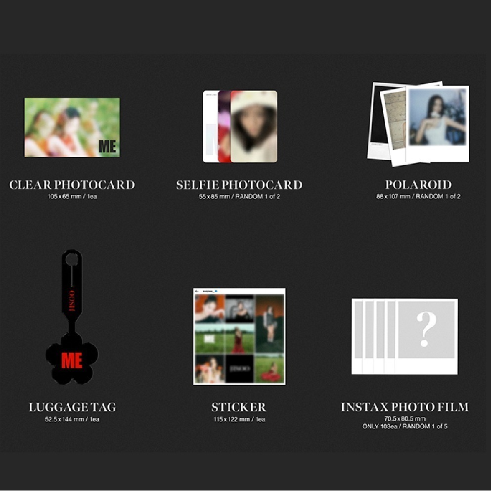 微音樂💃預購/通路特典 金智秀 JISOO (BLACKPINK) - ＇ME＇ PHOTOBOOK 寫真書-細節圖3