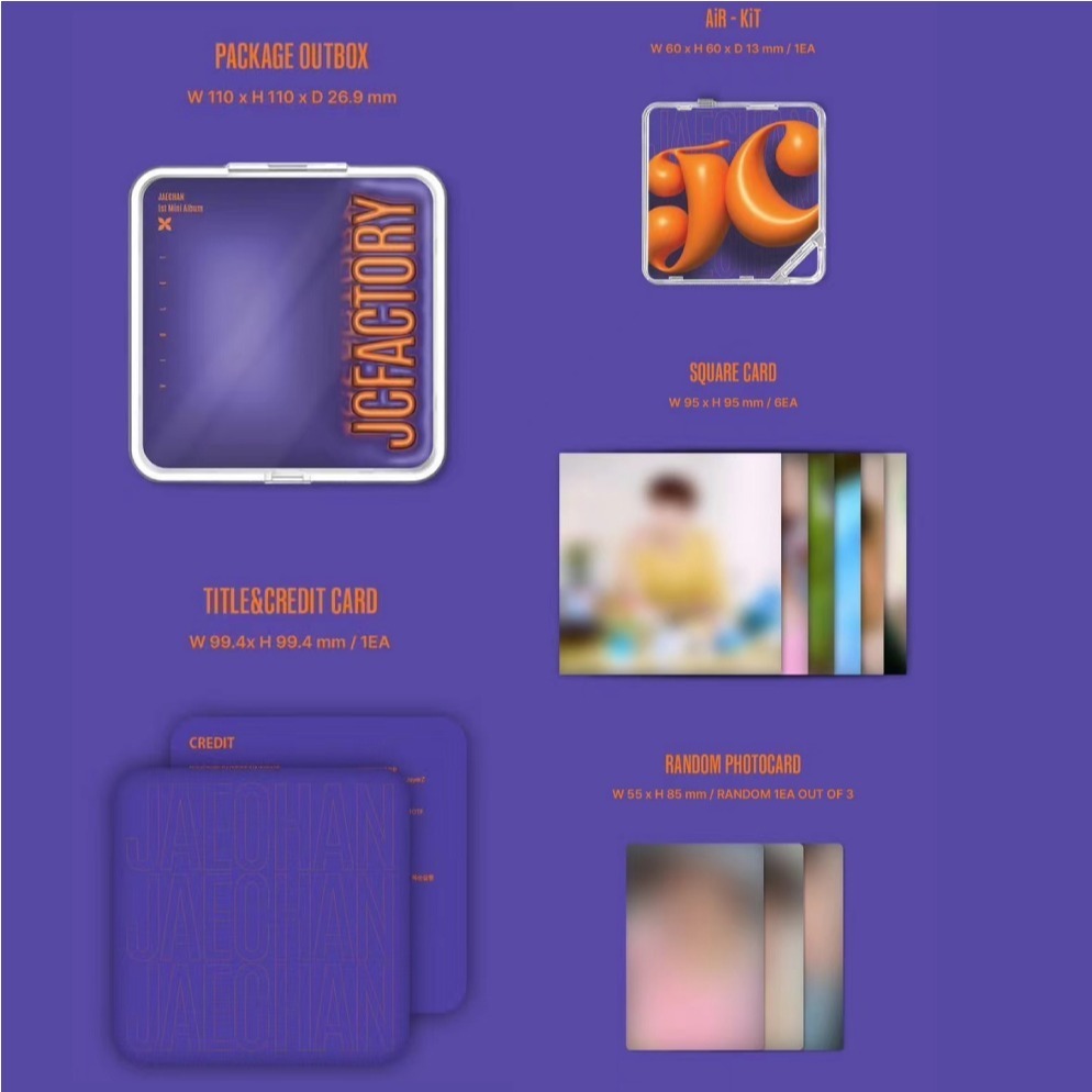 微音樂💃預購/通路特典 朴宰燦 JAECHAN (DKZ) - JCFACTORY  迷你一輯-細節圖3