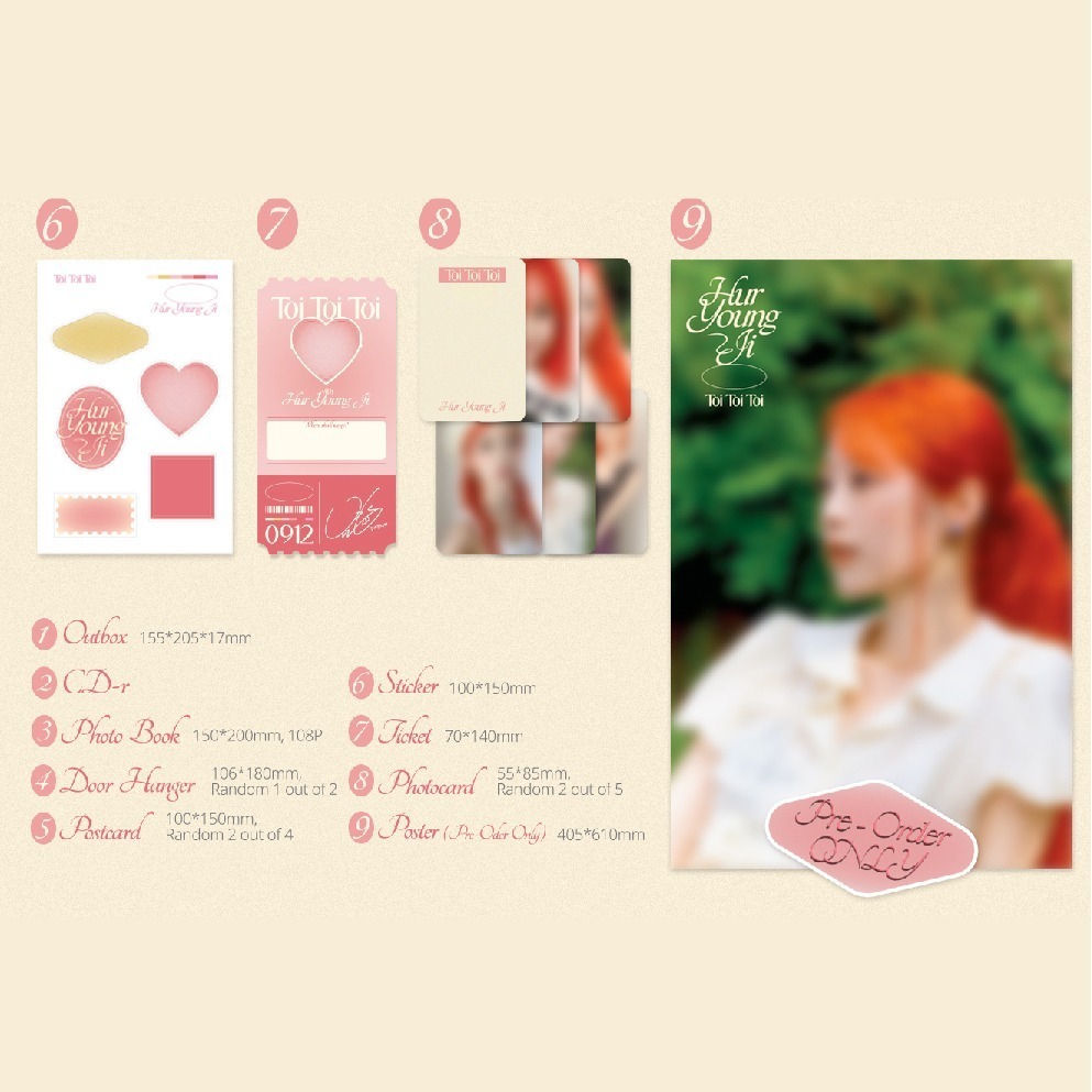 微音樂💃許齡智 HUR YOUNG JI (KARA) - TOI TOI TOI [SINGLE]-細節圖3