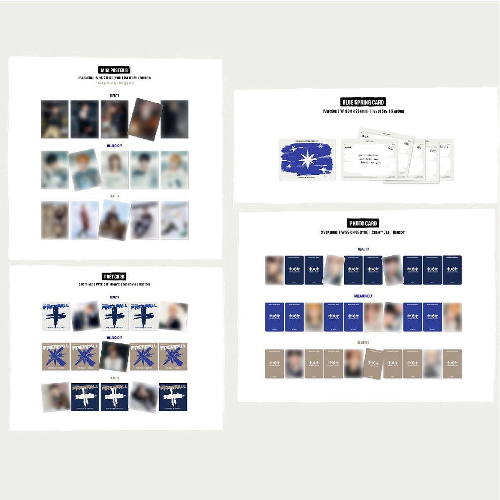 微音樂💃現貨 TXT - CHAPTER OF THE NAME：FREEFALL 迷你專輯-細節圖5