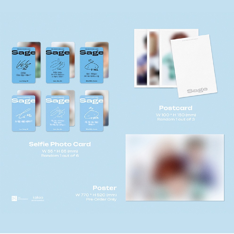 微音樂💃預購/通路特典 FTISLAND - SAGE ( 9TH MINI ALBUM ) 迷你九輯-細節圖3