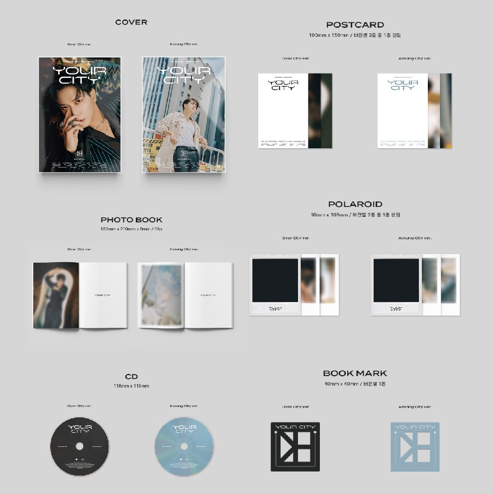 微音樂💃預購/通路特典 鄭容和 JUNG YONG HWA (CNBLUE) - YOUR CITY 迷你二輯-細節圖2