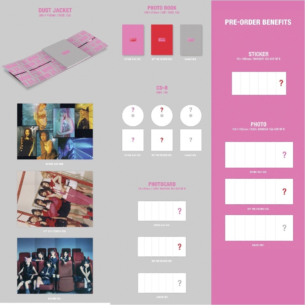 微音樂💃部分有貨 IVE I＇VE MINE ( THE 1ST EP ) 單曲一輯-細節圖2