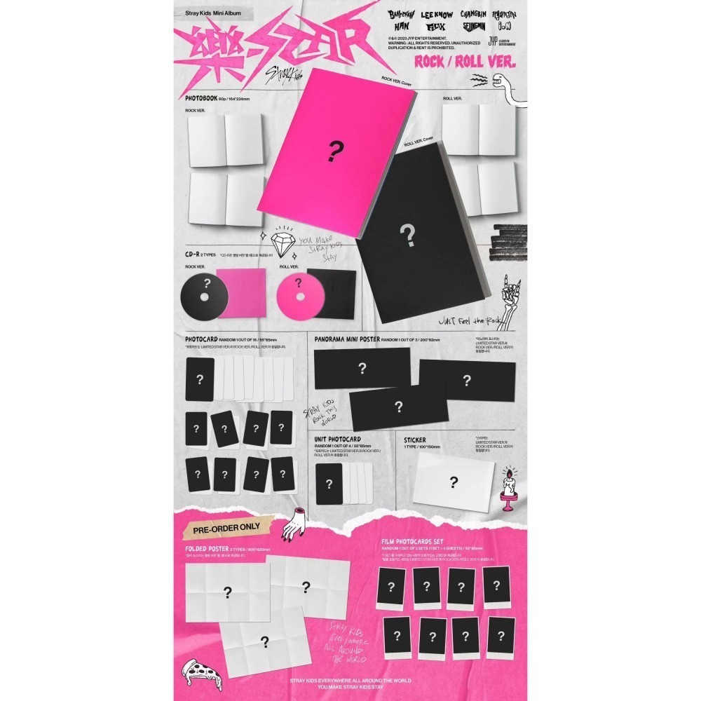微音樂💃預購/AM通路10.20預購截止 STRAY KIDS - 樂-STAR (MINI ALBUM) 迷你專輯-細節圖3