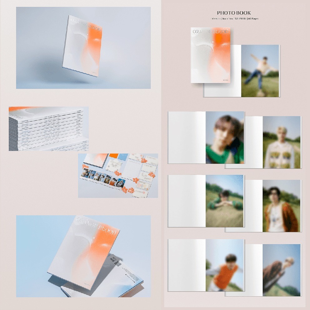 微音樂💃部分現貨 ENHYPEN - ORANGE BLOOD ( MINI ALBUM ) 迷你專輯-細節圖4