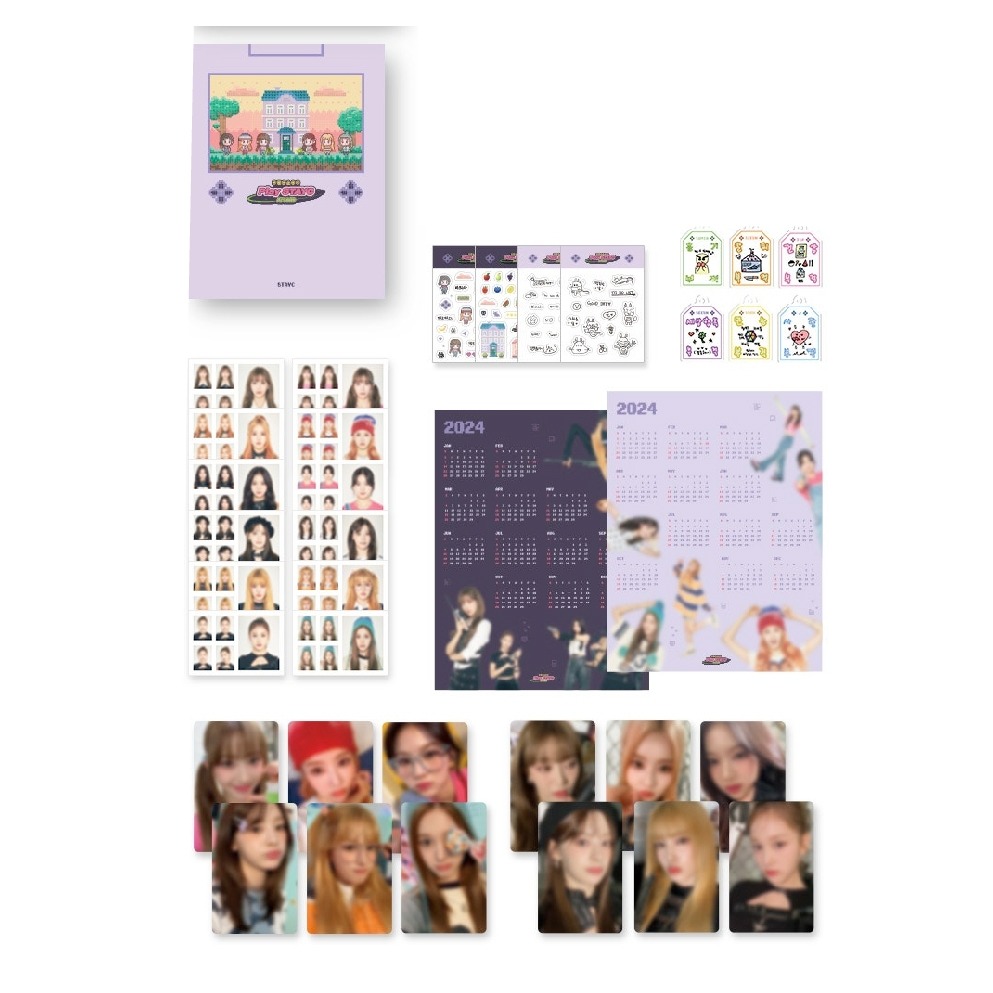 微音樂💃預告/請勿下單 STAYC  - 2024 SEASON’S GREETINGS 季節的問候 年曆組合-細節圖3