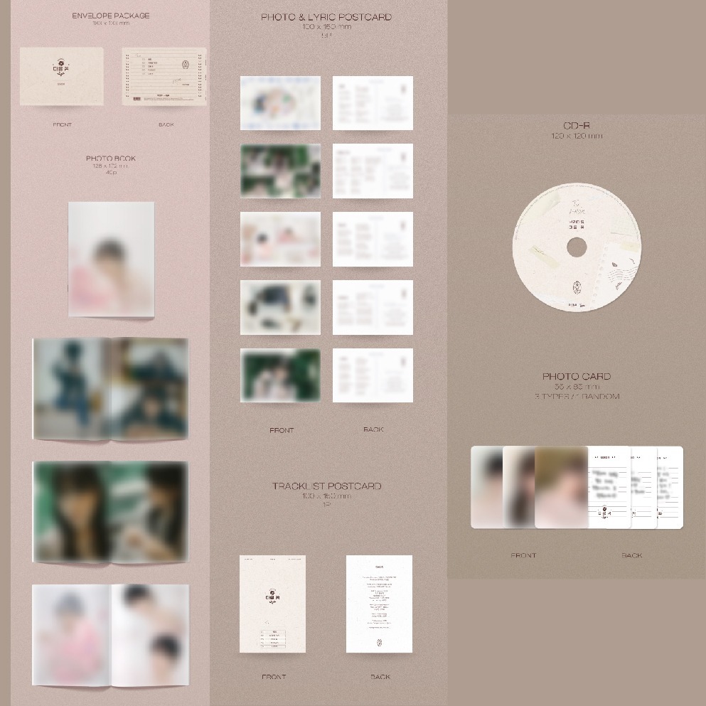 微音樂💃預購 BORAMIYU - HEART FLOWER ( 3RD FULL ALBUM ) 正規三輯-細節圖2